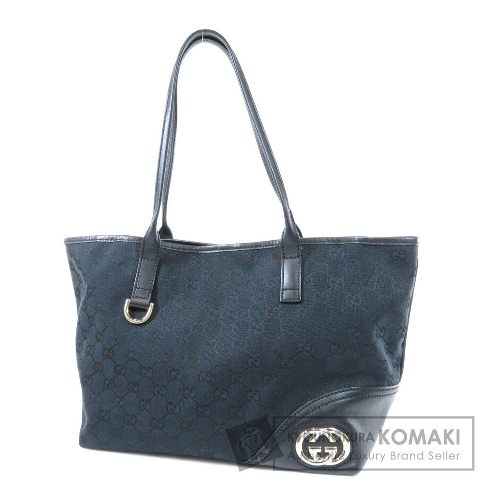 Gucci GG Canvas Abbey Hobo Shoudler bag Black